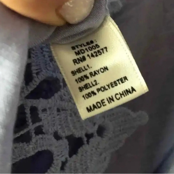 Haute Monde coquette girl light blue embroidered lace dress soft girl boho - Picture 3 of 6